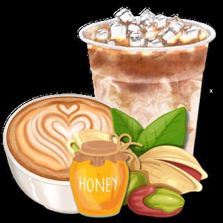 King Cake Latte